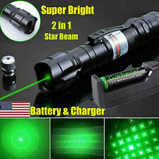 3000Miles 532nm Green Laser Pointer Star Visible Beam Light Lazer Batter&Charger picture