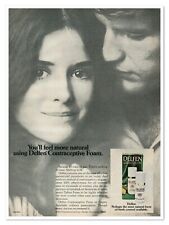 Delfen Contraceptive Foam Birth Control Vintage 1972 Full-Page Magazine Ad picture