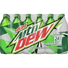 Diet Mountain Dew Soda 24 Pack 16.9oz Bottle Diet Mtn Dew 24 Pack Soda Pop picture