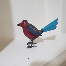 Metal Tin? Bird Figurine Souvenir Gift Good Condition Vintage picture