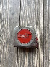 Lufkin 12 FT Tape Measure Mezurlok Power Tape Y12  Vintage picture