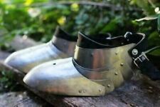 Pair Of Medieval Armor Baton Shoes Easy To Wear Lars Shoes set Made From Metal picture