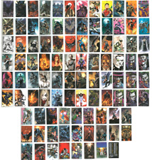 DC Comics BATMAN Basic Cards Full Set 97/97 + Checklist PERU 2022 Silver Variant picture