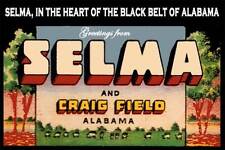 Greetings From Selma Alabama And Craig Field Fridge Magnet picture