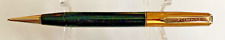 VINTAGE RITEPOINT ADVERTISING MECHANICAL PENCIL, BLACK & GOLD TONE, 1950'S picture
