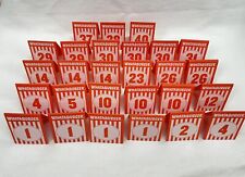 Lot of 27 Whataburger Table Tent Markers Tents - Numbers picture