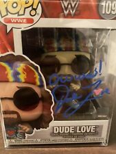 Funko Pop Signed  Mick Foley Dude Love Jsa Authentic WWE picture