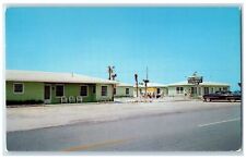c1950's Bell Mar Court Hotel & Restaurant Cottages Panama City Florida Postcard picture
