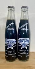VTG Coca Cola Coke Dallas Cowboys 1960/1984 Silver Season 10oz Unopened Bottle  picture
