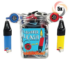 5x Leashes Lighter Leash With Premium Retractable Clip | Assorted Colors | picture