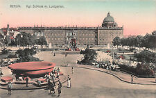 Royal Palace in Lustgarten, Berlin, Germany, Early Hand Colored Postcard, Unused picture