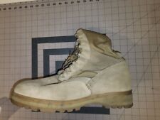Size 9.5 W BOOTS USGI MILITARY HOT WEATHER DESERT TAN SAND COMBAT Bellville Used picture