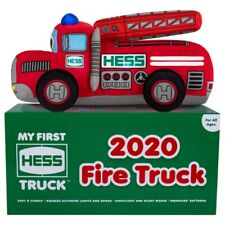 2020 HESS MY FIRST PLUSH FIRE TRUCK - COMES IN BOX BRAND NEW picture
