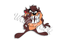 Taz Middle Finger  Sticker / Vinyl  | 10 Sizes TRACKING FAST SHIP picture