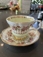 Vintage Royal Albert Green Park, Green Teacup and Saucer picture