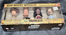 The Walking Dead Mini Wacky Wobbler 4 peice Set  #JJL 140613 Funko Fast Ship picture