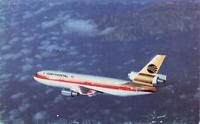 Continental Airlines DC-10 airplane postcard PC 2.22 picture