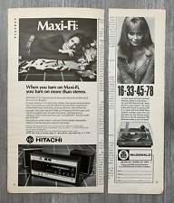 1969/70 HITACHI & MCDONALD 6x11
