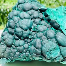 7.15lb Top Natural Green Malachite Stalactitic Quartz Crystal Gemstone Specimen picture