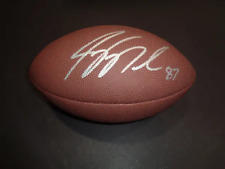 Jordy Nelson Green Bay Packers Autographed Wilson Football GA coa picture