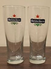 Set of 2 Heineken 0.4 L Beer Glasses Star Logo Holland Netherlands picture