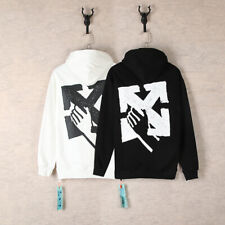 Men women off Palm Arrow white Hooded Sweatshirt Pullover Tops picture