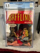 Baffling Mysteries #8 1952 CGC 1.5 (4321623010) Ace Periodicals picture