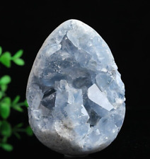 1pc Natural Beautiful Blue Celestite Crystal Geode Cave Mineral Specimen 200g+ picture