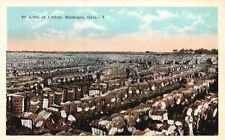 Vintage Postcard 1920's Acres of Cotton Muskogee Oklahoma OK picture