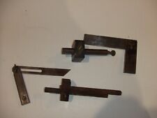 Vintage Wood Measuring Tools - Scribe Marking Gauge,Sliding Bevel T Square picture