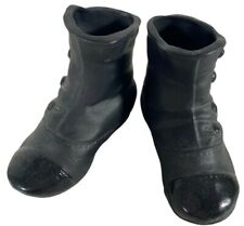 Ceramic Black Shoes Figurine 4.5