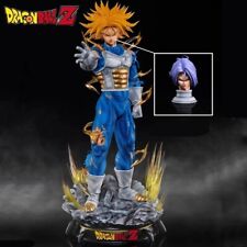 32cm Dragon Ball Trunks Anime Figure Super Saiyan Action Figurines Statue Gk Dbz picture
