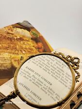 Antique victorian Brass magnifying glass - Excellent Condition picture