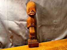 Antique African Fertility Sculpture Wood Carved Statue Figure Vintage picture