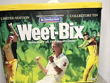 Weet-Bix Limited Edition Cricket Team 2006-2007 EMPTY Collectable Tin Can picture
