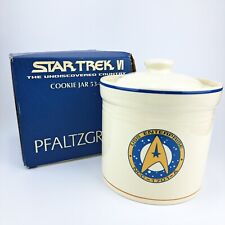 Pfaltzgraff Cookie Jar Star Trek VI USS Enterprise NCC 1701-A Stoneware picture