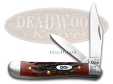 Case xx Peanut Knife Old Red Bone My First Case Stainless Pocket Knives 03693 picture