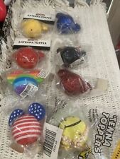 DISNEY Car Antenna Toppers LOT OF 7 And On Cowgirl Smile Face picture