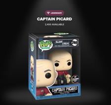 CAPTAIN PICARD Star Trek The Next Generation x FUNKO DIGITAL Redemption Presell- picture