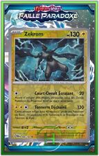 Zekrom Reverse - EV4: Paradox Fault - 066/182 - New French Pokemon Card picture