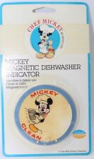 Vintage Disney Hoan Mickey Mouse Magnetic Dishwasher Clean Dirty Indicator New picture