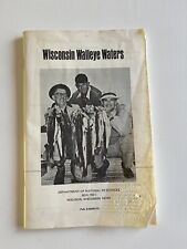 Vintage Wisconsin Walleye Waters Dept of Natural Resources 1971 - 1979 Reprint picture