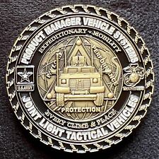 Joint Program Office JLTC Product Manager Vehicle Systems Challenge Coin picture