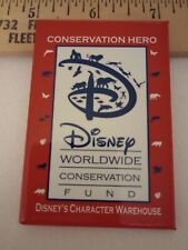 Disney Wide World Conservation Fund/Hero Rectangular Button Pinback picture