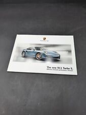 2010 Porsche 911 Turbo S Sales Brochure Dealer Book Original picture