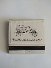 Vintage Matches Of Cadillac Automobile 1906 Early American Automobiles picture