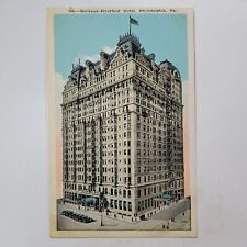 Bellevue Stratford Hotel Philadelphia Pennsylvania Vintage Postcard Antique Cars picture