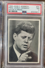 1964 John F. Kennedy 30 - JFK Holds Press Conference...PSA 7 picture