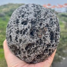 Big Moon made of stone from the volcano, Volcanic slag, Volcanic basaltic picture