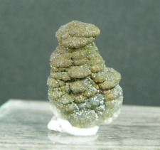 3.4g  Mushroom Pagoda Calcite w Iridescent Chalcopyrite Mineral Specimen 85-4 picture